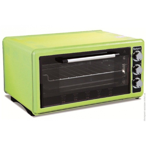 Купить Мини-печь Saturn ST-EC 1076 (зеленый) в интернет-магазине Ravta – самая низкая цена
