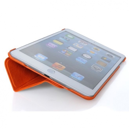 Купить Кожаный чехол Borofone General bracket leather case для iPad mini (оранжевый) в интернет-магазине Ravta – самая низкая цена
