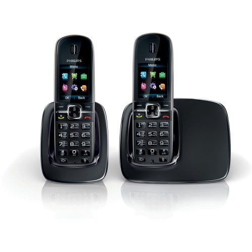 Купить Телефон DECT Philips CD4912B/51 (черный) в интернет-магазине Ravta – самая низкая цена