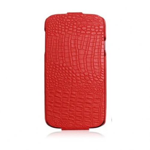 Купить Чехол Borofone Crocodile leather case для Samsung Galaxy S4, имитация кожи крокодила (красный) в интернет-магазине Ravta – самая низкая цена