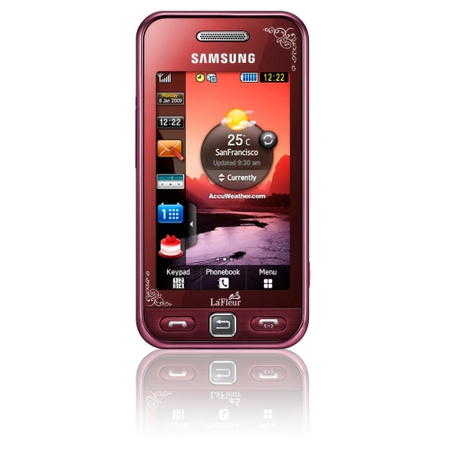 Купить Мобильный телефон Samsung S5230 La Fleur (красный) в интернет-магазине Ravta – самая низкая цена