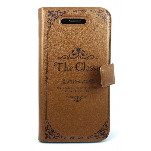 Купить Чехол-книга для iPhone 4/4s "The Classic" (коричневый) в интернет-магазине Ravta – самая низкая цена