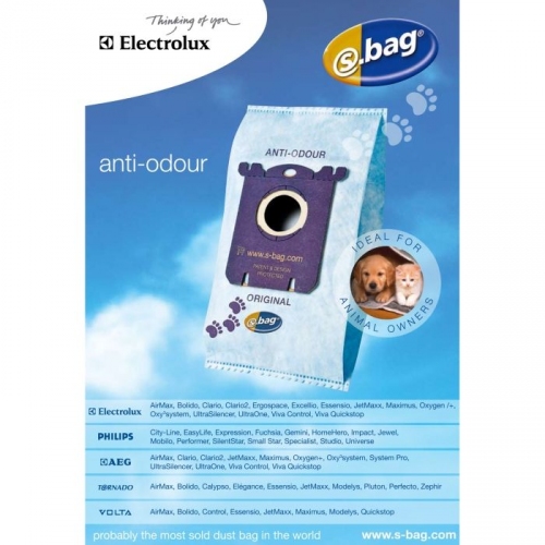 Купить Пылесборник синтетический Electrolux E203B 4 sbag anti odour/9001660068 в интернет-магазине Ravta – самая низкая цена