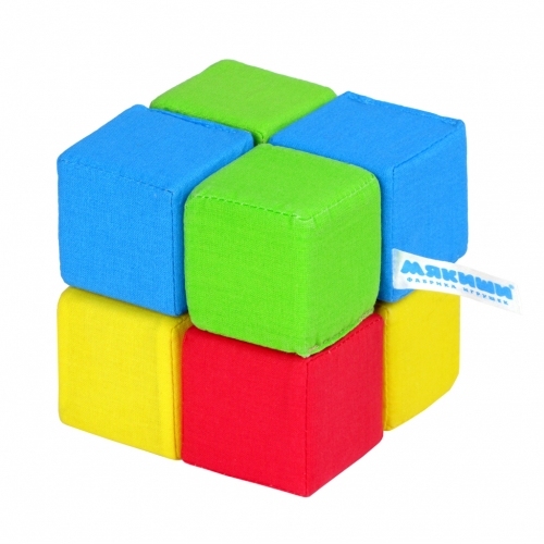Купить Мякиши-кубики "4 цвета" 8 кубиков арт.332 /27 в интернет-магазине Ravta – самая низкая цена