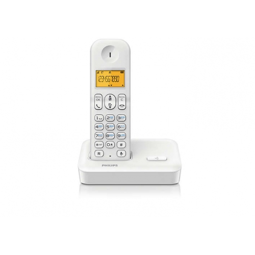 Купить Телефон DECT Philips D1501W (белый) в интернет-магазине Ravta – самая низкая цена