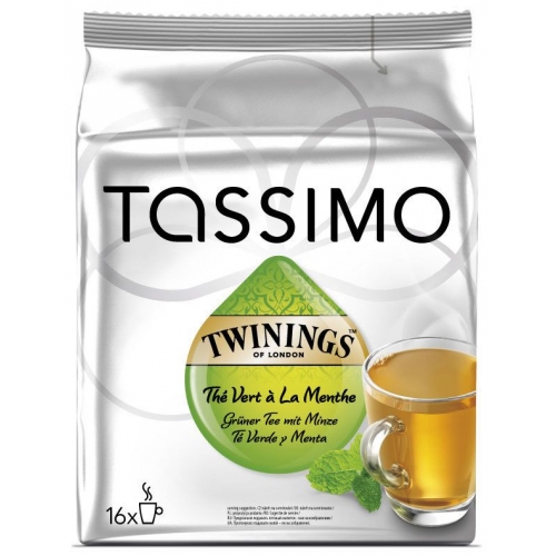 Купить Чай Kraft Foods Tassimo TWININGS зеленый байховый с мятой в интернет-магазине Ravta – самая низкая цена