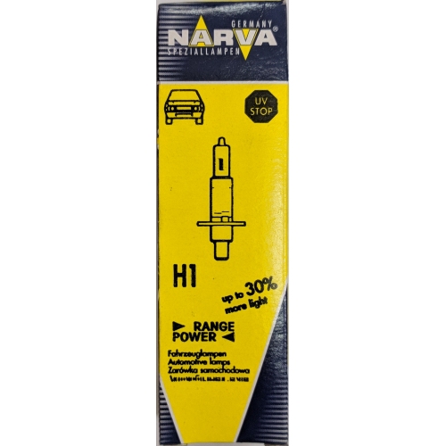 Купить 48330 Narva лампа H1 12V 55W Range Power +30% в интернет-магазине Ravta – самая низкая цена