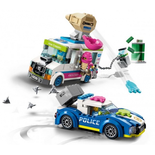 Купить LEGO. Конструктор 60314 "City Ice Cream Truck" (Погоня полиции за грузовиком с мороженым) в интернет-магазине Ravta – самая низкая цена