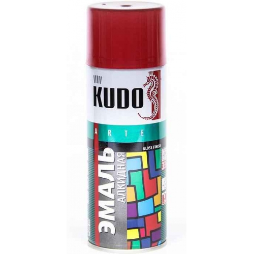 Купить Эмаль аэрозольная универсальная KUDO арт.(KU-1004) вишневая (0,52л) в интернет-магазине Ravta – самая низкая цена