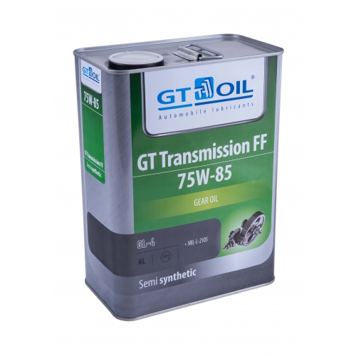 Купить Масло трансмиссионное GT OIL GT TRANSMISSION FF GL-4 75W85 полусинтетическое 4 л 8809059407806 в интернет-магазине Ravta – самая низкая цена