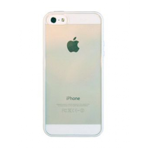 Купить Бампер с прозрачной задней крышкой для iPhone 5 (белый) в интернет-магазине Ravta – самая низкая цена
