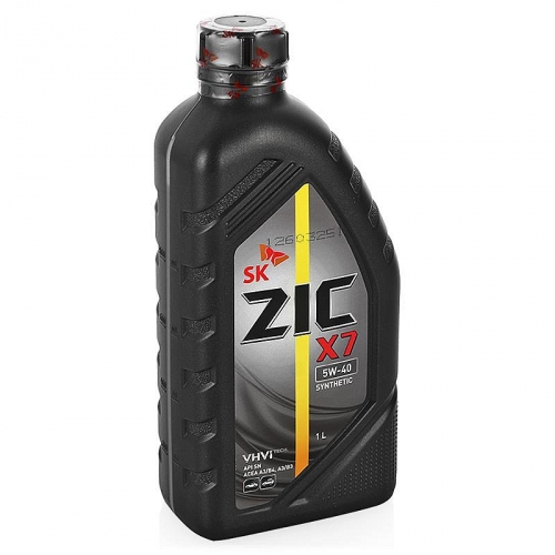 Купить Масло моторное ZIC X7 5W-40 1л в интернет-магазине Ravta – самая низкая цена