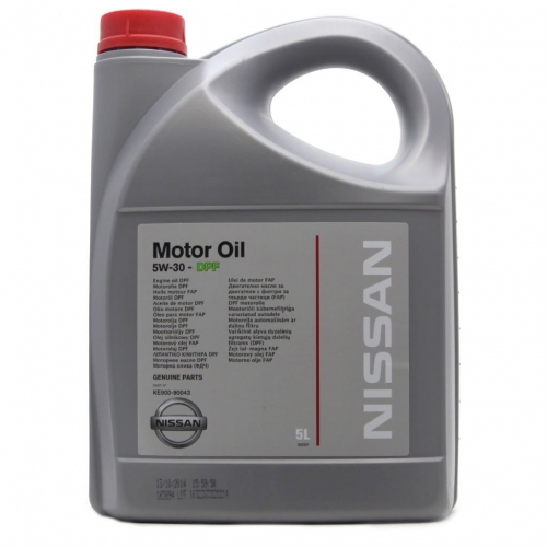 Купить NISSAN Motor Oil Моторное масло 5w30, 5л (KE 900-99943) EU "3" в интернет-магазине Ravta – самая низкая цена