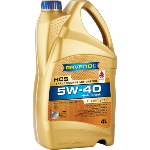 Купить Моторное масло RAVENOL HCS SAE 5W-40 ( 4л) в интернет-магазине Ravta – самая низкая цена