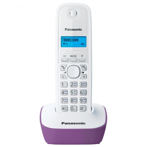 Купить Телефон DECT PANASONIC KX-TG1611RU/RUF в интернет-магазине Ravta – самая низкая цена