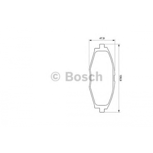 Купить Тормозные колодки Bosch передние дисковые комплект Сhevrolet Lanos 2005> [986424512] в интернет-магазине Ravta – самая низкая цена