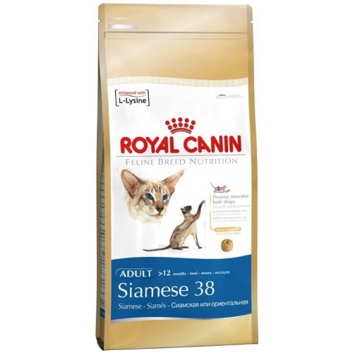 Купить Корм Royal Canin Siamese 38 для сиамских кошек 400г в интернет-магазине Ravta – самая низкая цена