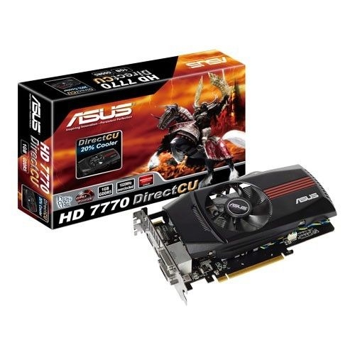 Купить Видеокарта Asus PCI-E ATI HD7770-1GD5 HD7770 1024Mb 128bit DDR5 1000/4500 DVI-I/HDMI/DP RTL в интернет-магазине Ravta – самая низкая цена