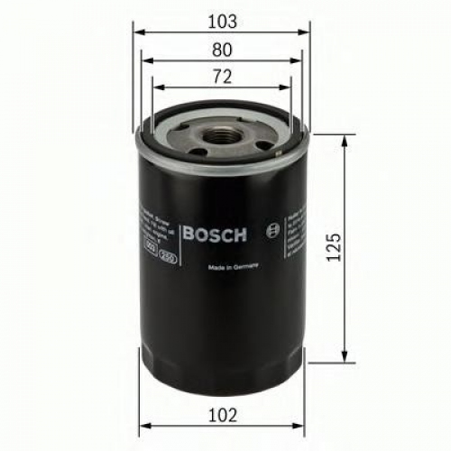 Купить (0986452062) Bosch Фильтр масляный в интернет-магазине Ravta – самая низкая цена