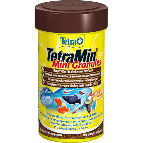 Купить Корм для всех видов рыб Tetra Min Mini Granules 100ml в интернет-магазине Ravta – самая низкая цена