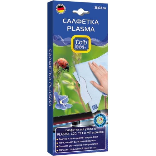 Купить Салфетка PLASMA TOP HOUSE 390353 (36х38см) в интернет-магазине Ravta – самая низкая цена