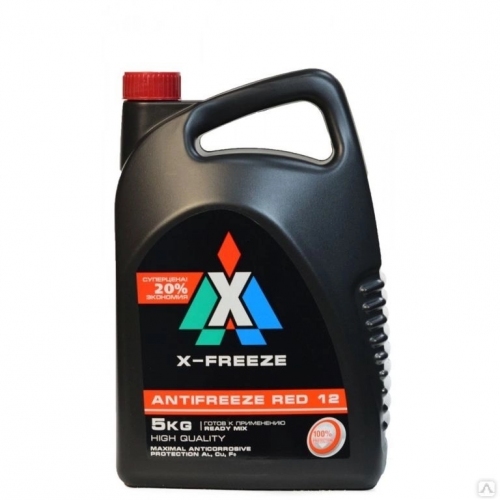 Купить Антифриз X-Freeze Red/Carbox (красный) 5кг "4" в интернет-магазине Ravta – самая низкая цена