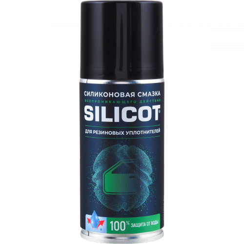 Купить Смазка Silicot Spray для резиновых уплотнителей, 210мл флакон аэрозоль (арт. 2706) "12" в интернет-магазине Ravta – самая низкая цена