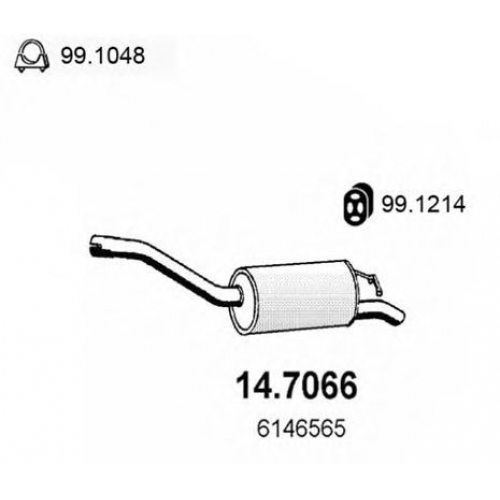 Купить (2513) FENNO Задняя часть глушителя ford sierra 84-92 в интернет-магазине Ravta – самая низкая цена