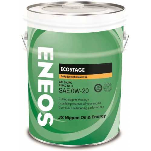 Купить Масло моторное ENEOS Ecostage синтетическое SN 0W-20 (20л) в интернет-магазине Ravta – самая низкая цена