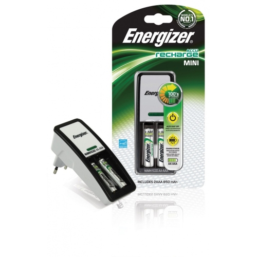 Купить Аккумулятор + зарядное устройство Energizer Mini Plug + 2 AAA 850 mAh в интернет-магазине Ravta – самая низкая цена