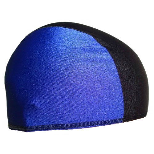 Купить Шапочка для плав. Lucra SM комбинированный (цвет черный с синим) в интернет-магазине Ravta – самая низкая цена