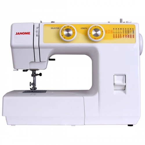 Купить Швейная машина Janome JT 1108 (белый/желтый) в интернет-магазине Ravta – самая низкая цена