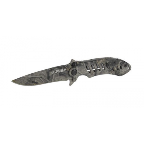 Купить Нож ЗУБР "Эксперт" Охотник складной цельнометаллический, 205мм/лезвие 90мм в интернет-магазине Ravta – самая низкая цена