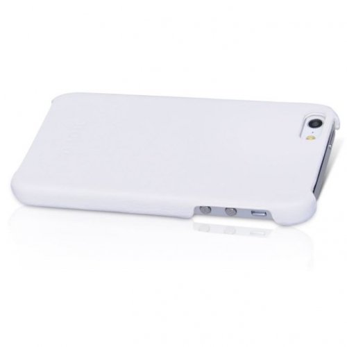 Купить Кожаный чехол-накладка HOCO Duke back cover case для iPhone 4/4s (белый) в интернет-магазине Ravta – самая низкая цена