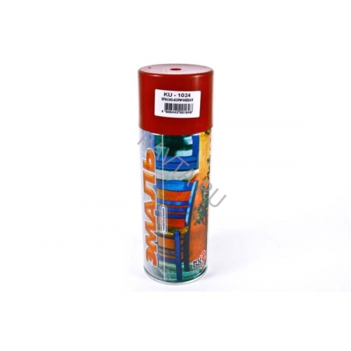 Купить Эмаль аэрозольная универсальная KUDO арт.(KU-1024) красно-коричневая (0,52л) в интернет-магазине Ravta – самая низкая цена