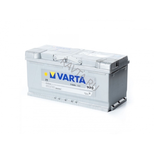 Купить Аккумулятор Varta Silver Dynamic 110Ач (правая) (610 402 092) в интернет-магазине Ravta – самая низкая цена