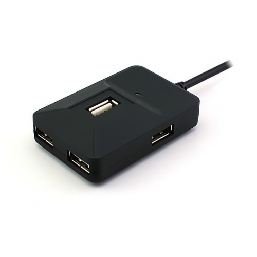 Купить Концентратор Greenconnect GC-UH4P06 (1.2m USB2.0 ,4 порта, черный + разъем для доп.питания) в интернет-магазине Ravta – самая низкая цена