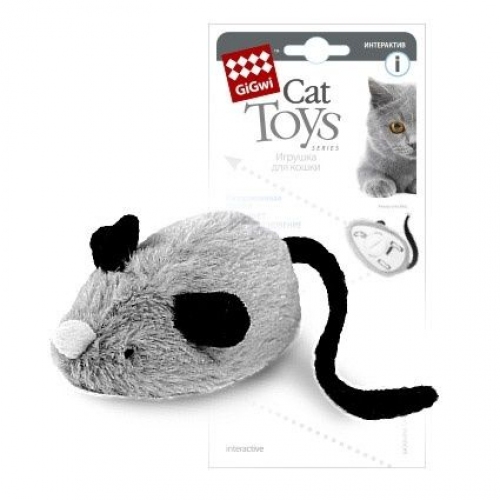 Купить Игрушка GiGwi для кошек Интерактивная мышка в интернет-магазине Ravta – самая низкая цена