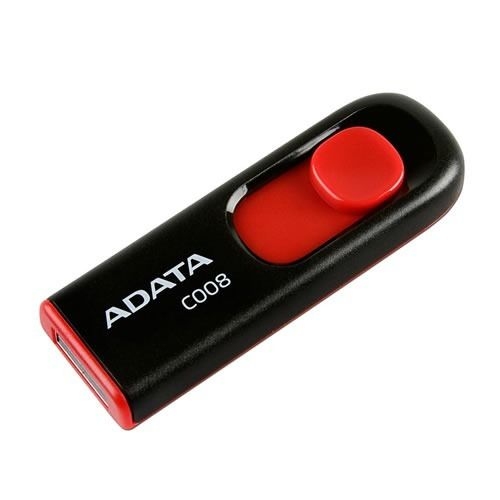 Купить USB-накопитель Adata C008 (16Gb) (черный/красный) в интернет-магазине Ravta – самая низкая цена