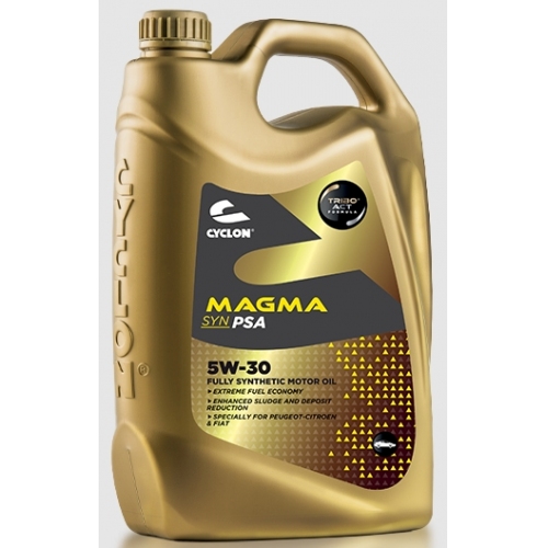 Купить Cyclon Magma Syn PSA 5W30 (API SN, ACEA C2, Греция), 5 л масло моторное синтетика в интернет-магазине Ravta – самая низкая цена