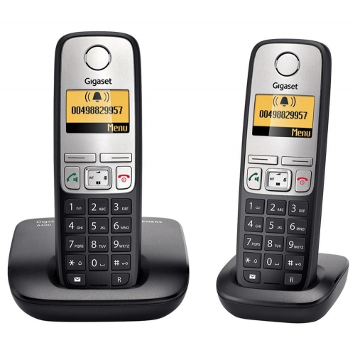 Купить Телефон DECT Gigaset A400 DUO RUS (черный) в интернет-магазине Ravta – самая низкая цена