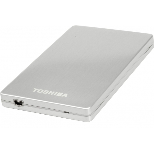 Купить Жесткий диск Toshiba USB 3.0 500Gb PA4236E-1HE0 Stor.e ALU 2S 2.5" серебристый в интернет-магазине Ravta – самая низкая цена