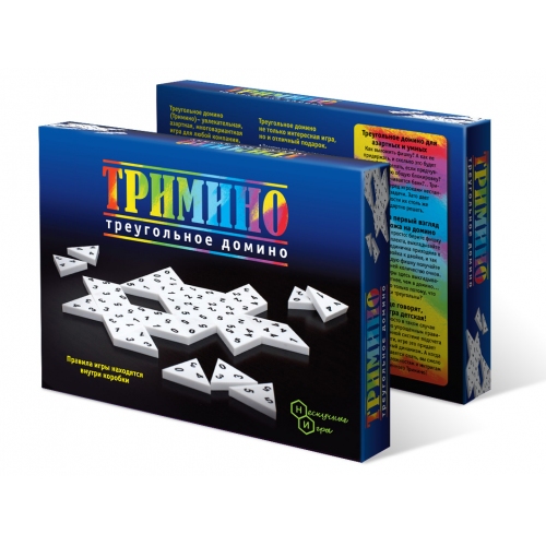 Купить Игра "Тримино" (треугольное домино) арт.7059 /14 в интернет-магазине Ravta – самая низкая цена