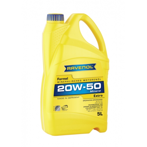 Купить Моторное масло RAVENOL Formel Extra SAE 20W-50 SF-CD ( 5л) в интернет-магазине Ravta – самая низкая цена
