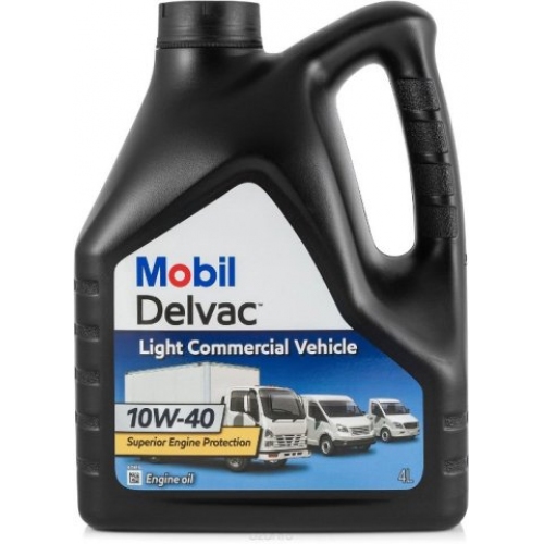 Купить Моторное масло Mobil Delvac LCV 10W-40 (4л) в интернет-магазине Ravta – самая низкая цена
