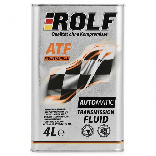 Купить Масло Rolf ATF Multivehicle 4л "4" в интернет-магазине Ravta – самая низкая цена