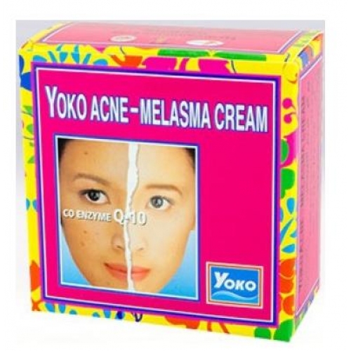 Купить 000237 Крем для лица Yoko от пигментации и прыщей с Co Enzyme Q10 4гр в интернет-магазине Ravta – самая низкая цена