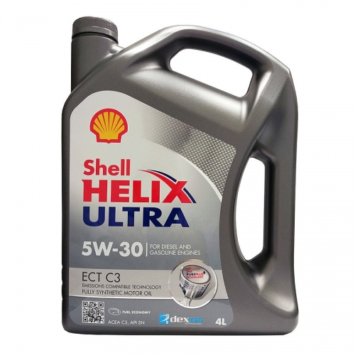 Купить Масло моторное Shell Helix Ultra ECT 5W-30 C3 (4 л.) в интернет-магазине Ravta – самая низкая цена