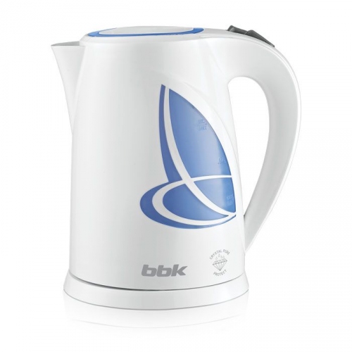 Купить Чайник BBK EK-1803P белый/голубой,об.1,8л.,2200Вт.,теомопластик. в интернет-магазине Ravta – самая низкая цена