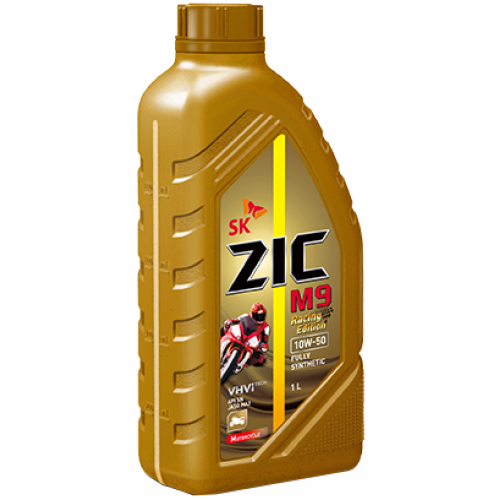 Купить Масло моторное ZIC M9 RACING 10W-50 синтетическое 1л в интернет-магазине Ravta – самая низкая цена